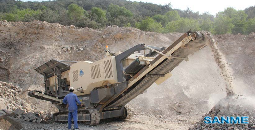 150TPH Mobile Crushing Plants